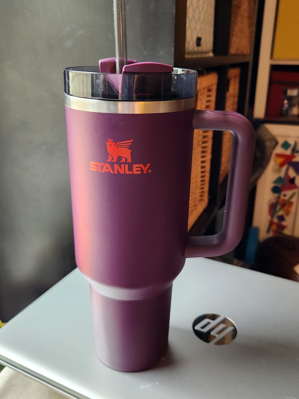 Stanley Purple Insulated Travel Mug with Handle